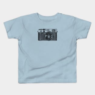 Fuji x100 - Black Kids T-Shirt